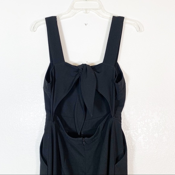 Madewell Apron Bow Back Jumpsuit Size 2 - Picture 9 of 10